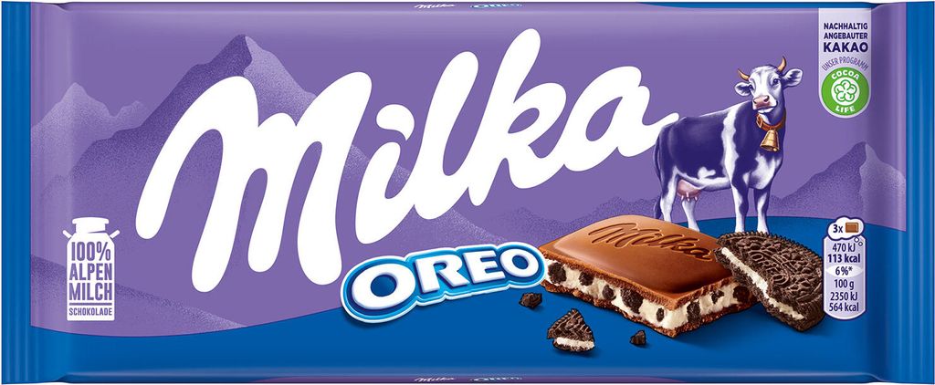 Milka Oreo 100g
